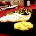 Cabillaud, sauce hollandaise et poireaux cro[...]