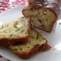 Cake salé courgette - menthe