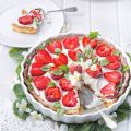 Tarte sablée aux fraises et à la chantilly