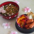 :: BENTO :: Ramen et fleurs de sakura