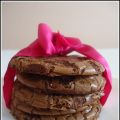 Brownie cookies au coeur de nutella
