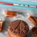 sablés chocolat et caramel au beurre salé (idée[...]