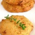 Cookies au chocolat blanc, thym et huile d’olive