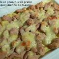 Dinde et gnocchis en gratin