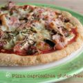 Pizza Capricciosa sans gluten