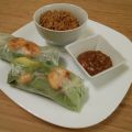 Rouleaux de printemps aux crevettes et avocat