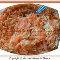 Salade carottes et pommes râpées