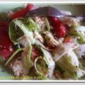 Salade croquante de courgettes crues, tomates[...]