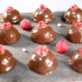 Mini dômes { chocolat framboise }