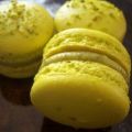 Macarons a la pistache, sans pâte de pistaches,[...]