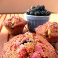 Muffins aux mûres