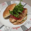 Hamburger de poulet aux couleurs de l'Italie /[...]