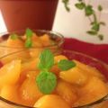 La petite nage caramélisée de melon tiède aux[...]