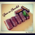 Glace au chocolat noir