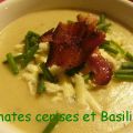 La bisque de pommes de terre avec bacon et[...]