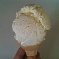 La crème glacée à la vanille sans sorbetière