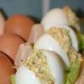 Oeufs farcis aux légumes, Recette Ptitchef