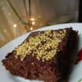 Gâteau mousseux au chocolat.