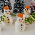 Oeufs bonhomme de neige, Recette Ptitchef