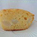 Cake aux poires et à la pâte d'amande