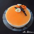 Entremet chocolat blanc fleur d'oranger