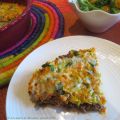 Fausse tarte express à la viande et aux légumes
