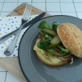 {Plat} Burger fromager au porc