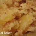 Crumble pomme-ananas-noix de coco