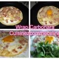 Wrap carbonara