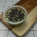Panna cotta à la pistache.