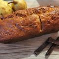 Cake poire et chocolat, sans gluten