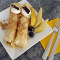 Crêpes aux poires caramélisées et à l'érable