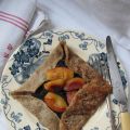 Galettes de sarrasin au boudin noir & aux pommes