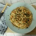 {plat} Nouilles udon , piment et sauce[...]