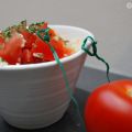 taboulé à la tomate et au chorizo