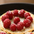 Tartelettes pistache, framboise, coco