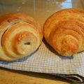 Croissants et pains au chocolat