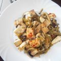 Tofu, champignons et haricots verts au piment[...]