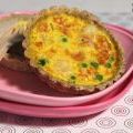 Mini quiches aux petits-pois, au bacon et à[...]