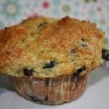 muffins aux bleuets et au citron