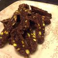 Biscottis chocolat / pistache