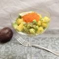 Salade fraîcheur avocat, crabe, mangue et sa[...]
