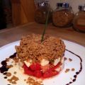 CRUMBLE DE TOMATE MOZZARELLA AU SARRASIN ET[...]