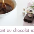 Fondant au chocolat express