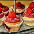 Cupcakes aux fruits rouges