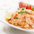 Salade de riz aux crevettes facile