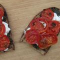 La tartine qui se prenait pour une tomate-mozza