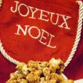 Pop corn de Noël :au caramel à la cannelle