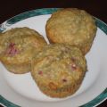 Muffin aux gruau et yogourt à la framboise