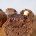 Muffins au chocolat coeur surprise